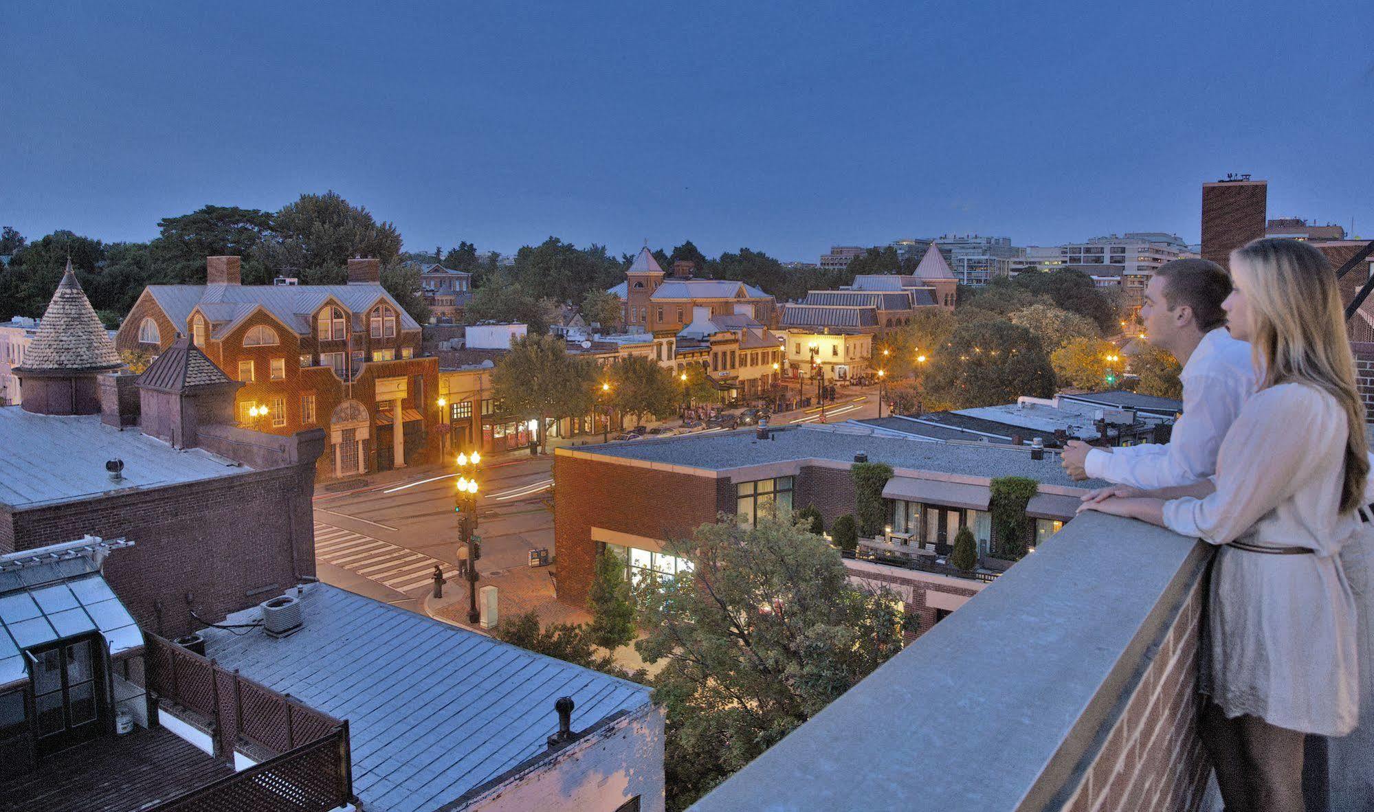 Georgetown Suites Courtyard Вашингтон Экстерьер фото